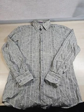 PAUL SMITH PS Shirt Paisley Print Mens 16/41 Regular Fit Long Sleeve 100% Cotton