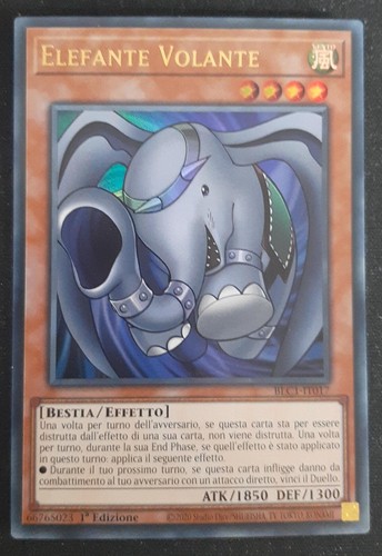 Ultra Rare FLIEGENDER ELEFANT auf Italienisch BLC1-IT017 YUGIOH