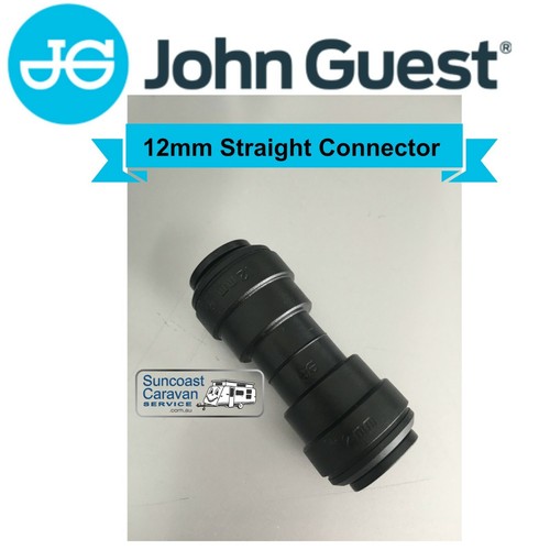 John Guest JG Plumbing Fittings Plastic 12mm Straight Connector