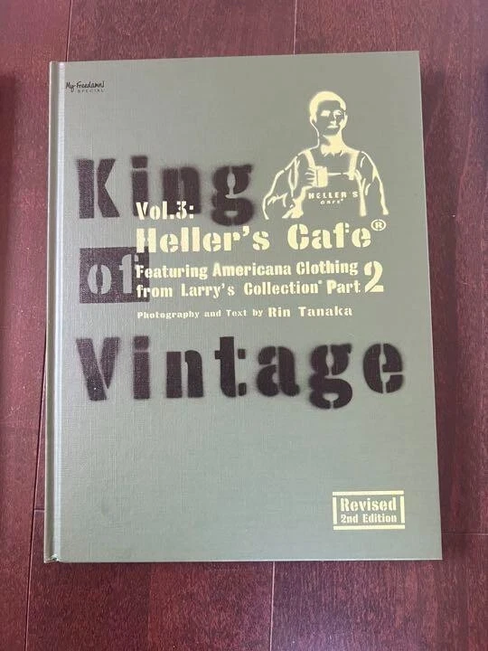 My Freedamn KING OF VINTAGE Vol.2 Book Heller's Cafe Rin