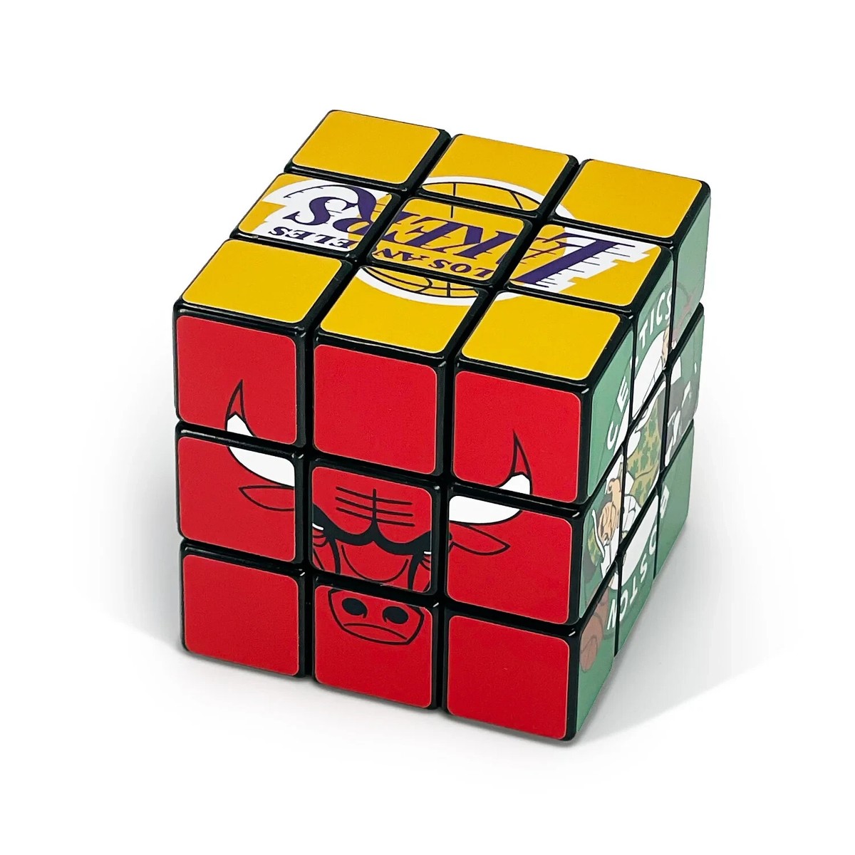 NBA Team Rubik's Rubiks Cube 50th anniversary teams Lakers