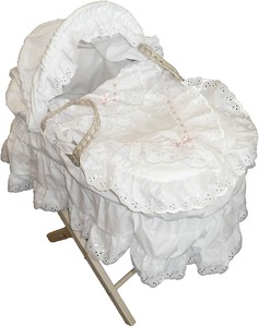luxury dolls moses basket