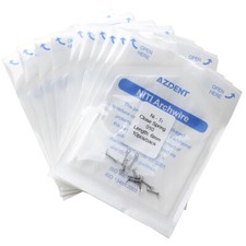 AZDENT Dental Orthodontic Niti Closed Coil Spring 0.010/0.012 6/9/12mm 10pcs/bag