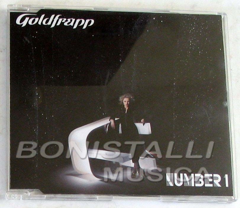 GOLDFRAPP - NUMBER 1 - CD Single  Nuovo Unplayed Enhanced
