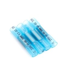 Heat Shrink Butt Connectors 16-14 AWG, 100 Pcs Waterproof Electrical Crimp Sp..
