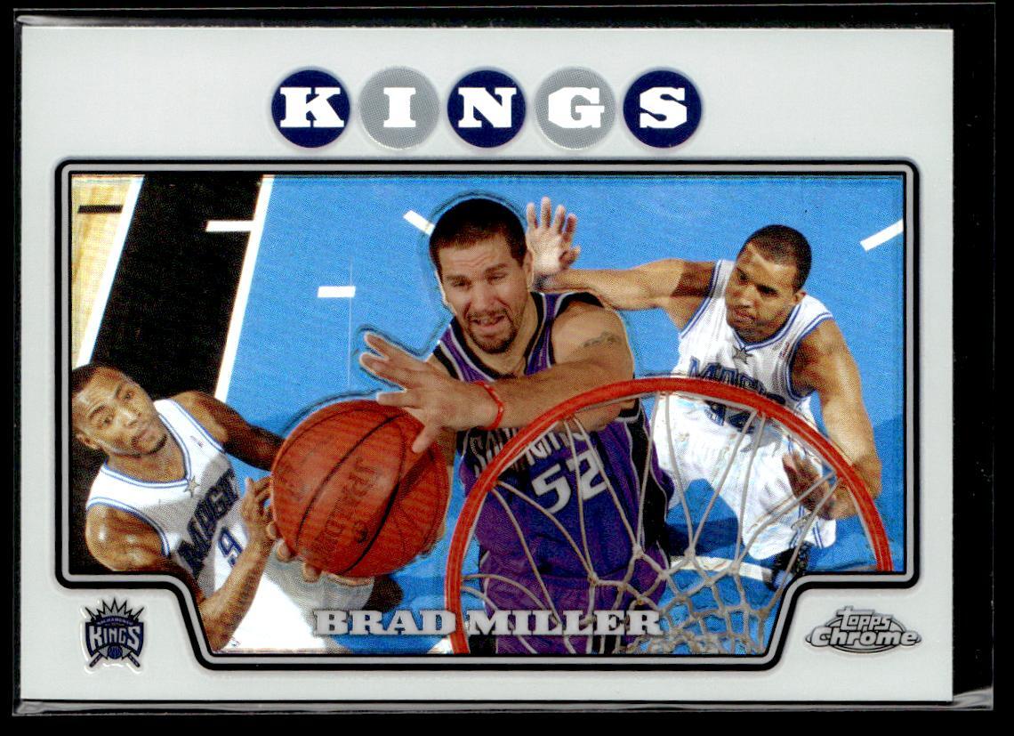 2008-09 Topps Chrome Brad Miller Refractors HSC