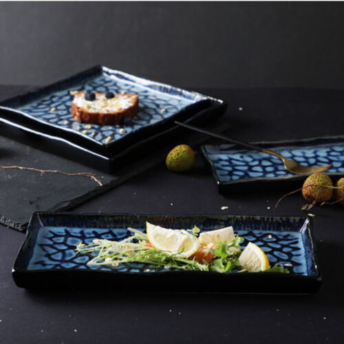  Fruit Plate Fish Tray Spaghetti Noodles Pasta Japanese Plates Tableware - Picture 1 of 16