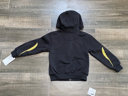 NEW Nike Girl's Size 5 Tracksuit Shine - Black/Gold (36L434-023) - Picture 4 of 13