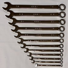 Snap-on 12pc Sae No-skip Combination Wrench Set Soex Oex 14-78 Usa Made Fdp Snap-on 12pc Sae No-skip Combination Wrench Set Soex Oex 14-78 Usa Made Fdp