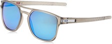 Oakley 0Oo9436 Latch Beta Square Sunglasses - Matte Grey Ink / Prizm Sapphire