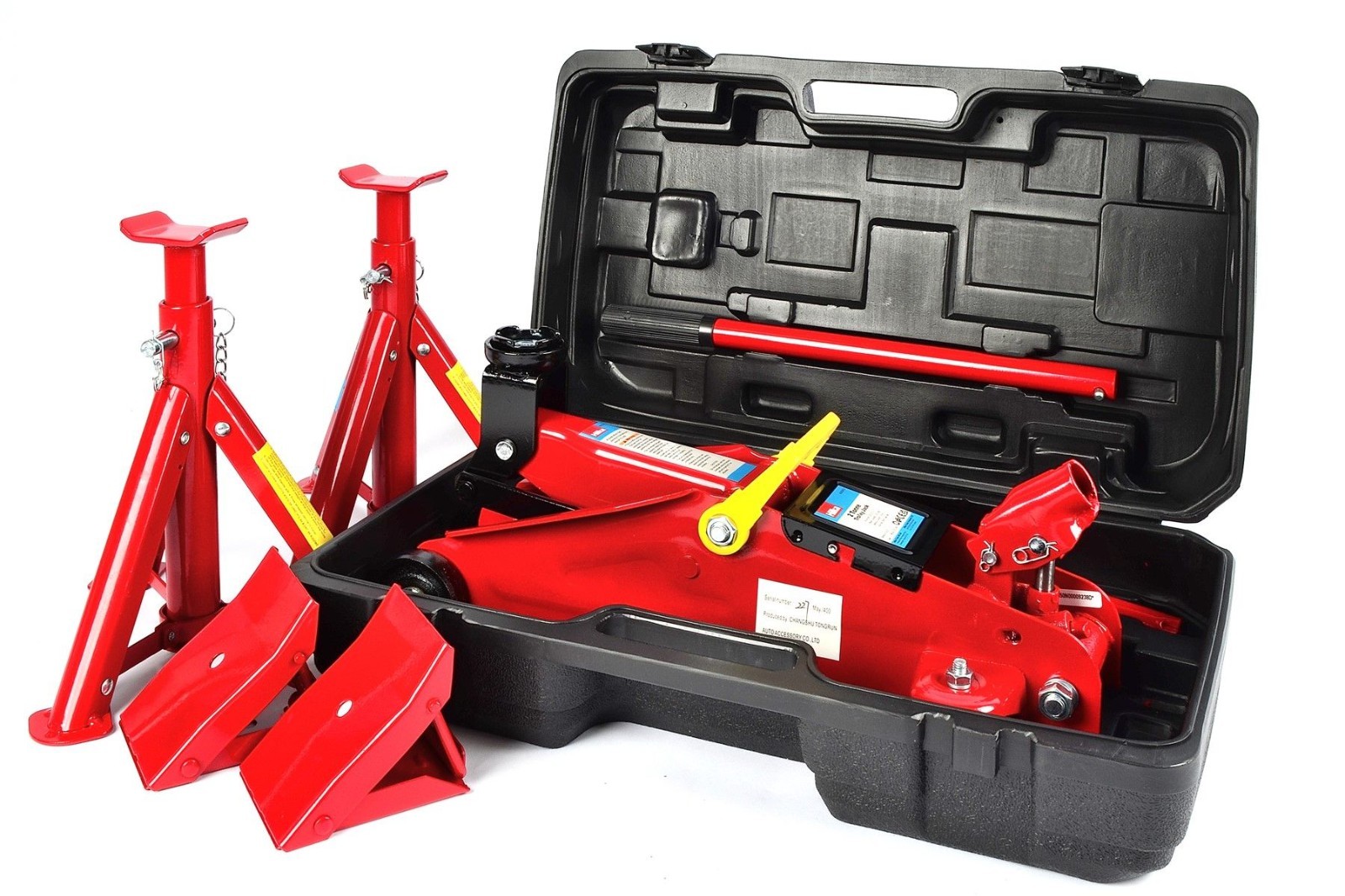 Hilka 82930240 2 Ton Trolley Jack Kit In Bmc, Red - Image 3