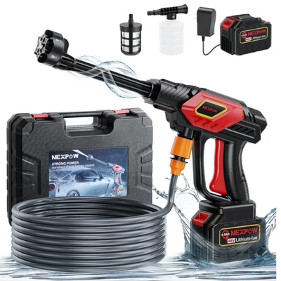 #ad NEXPOW 1000PSI Cordless Pressure Washer 2.4GPM Portable Power Washer with $34.00
