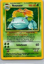 Pokémon TCG Venusaur Base Set 15/102 Holo  on eBay