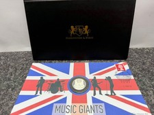 2021 The who Half Ounce Silver Proof Coin Cover