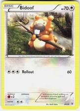 Bidoof 29/39 Kalos Starter Set Pokemon NM/M on eBay