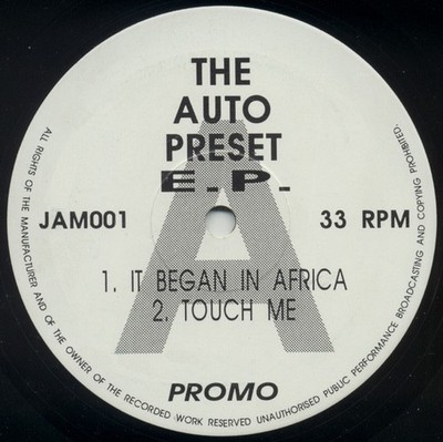 Unknown Artist - The Auto Preset E.P. (12'') (Very Good Plus (VG+)) - 4000235719