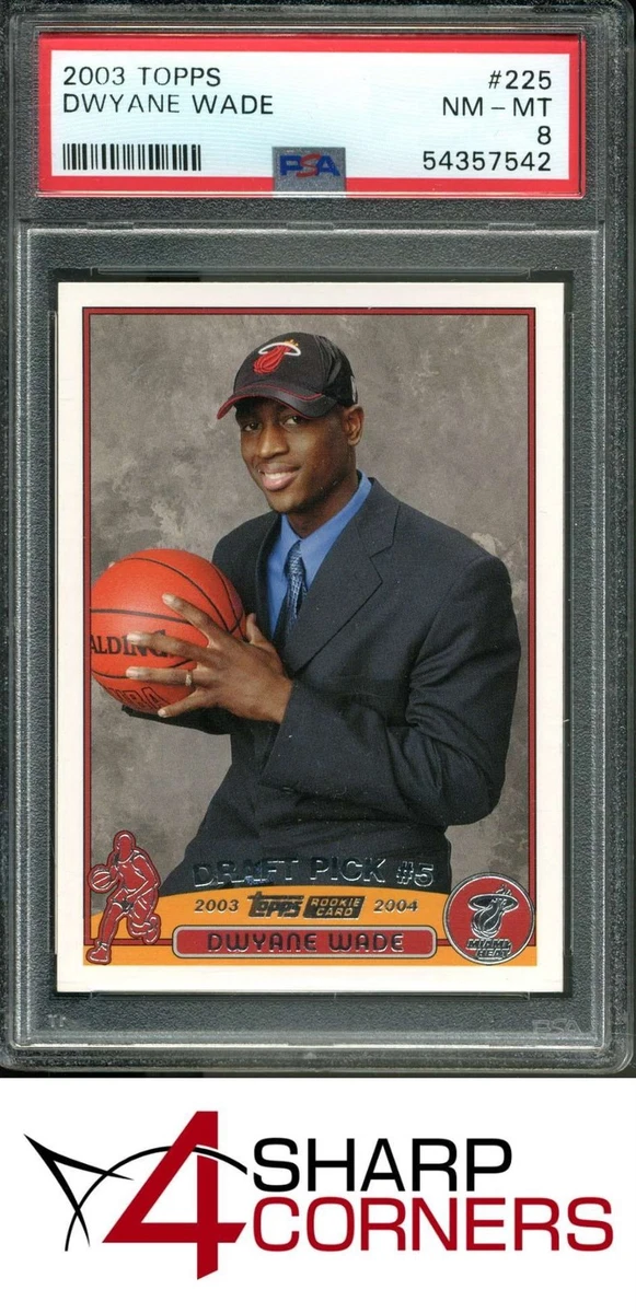 Topps Dwyane Wade Basketball Rookie Sports Trading Cards