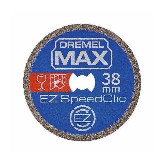 Disque Diamant Dremel Max S545 pour couper le carrelage dur sans casser vos lames