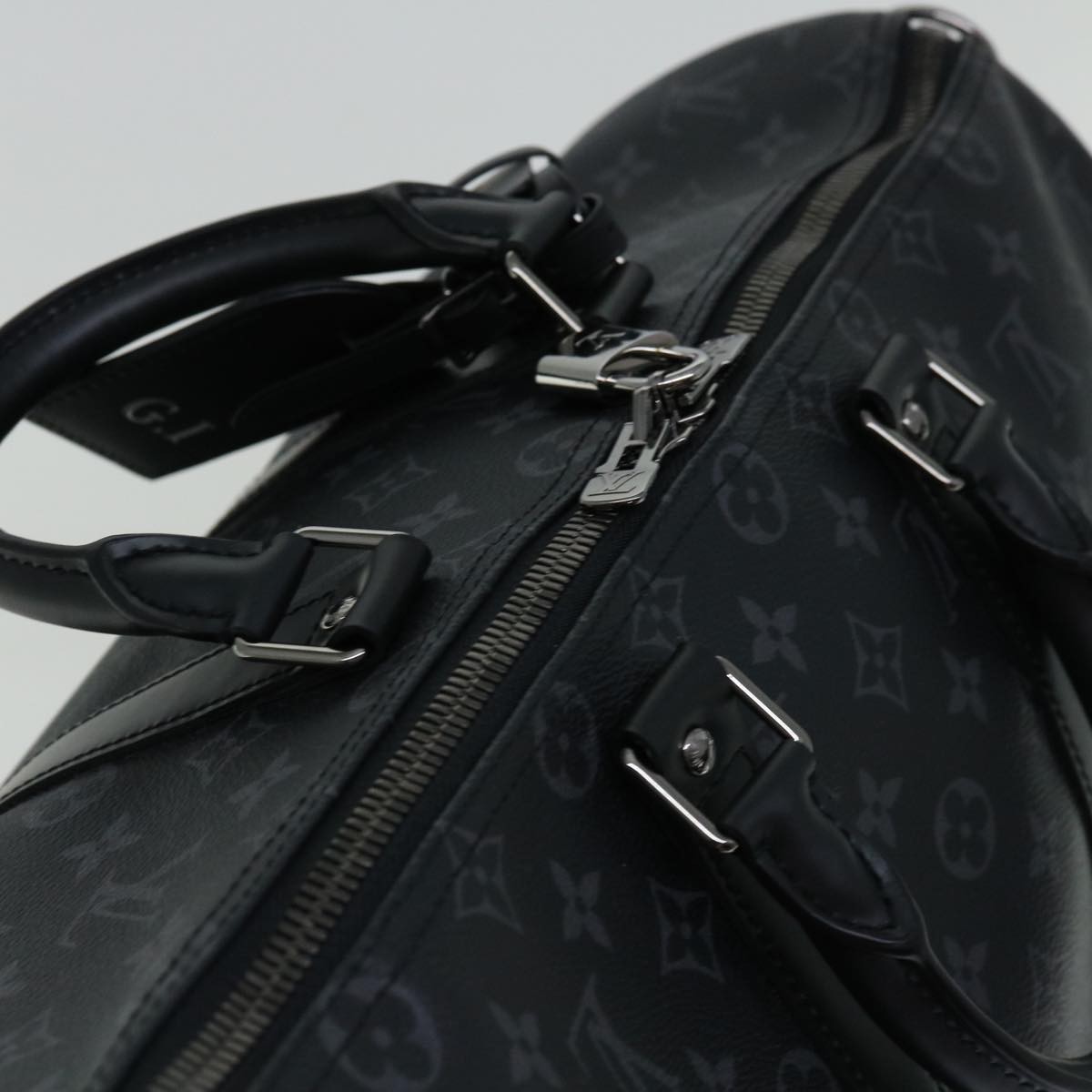 LOUIS VUITTON Monogram Eclipse Keepall Bandoulier… - image 6