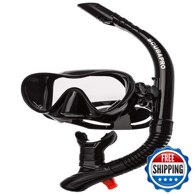 Scubapro Trinidad Single Tempered Glass Lens Frameless Scuba Snorkeling Mask