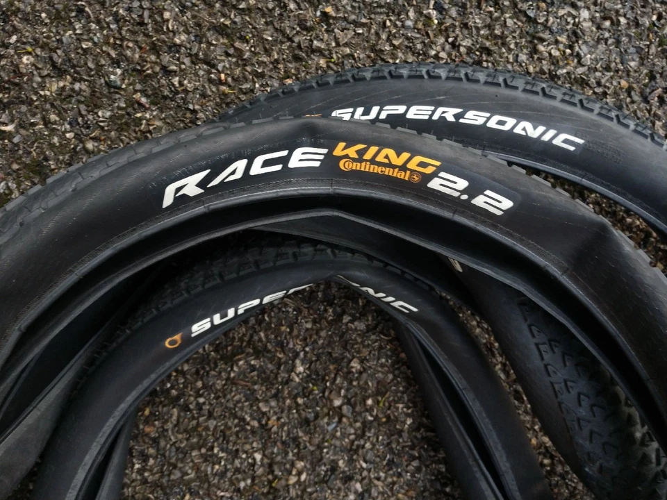 2x Continental 26 Zoll Race King 2.2 Supersonic 55x559 Reifen MTB