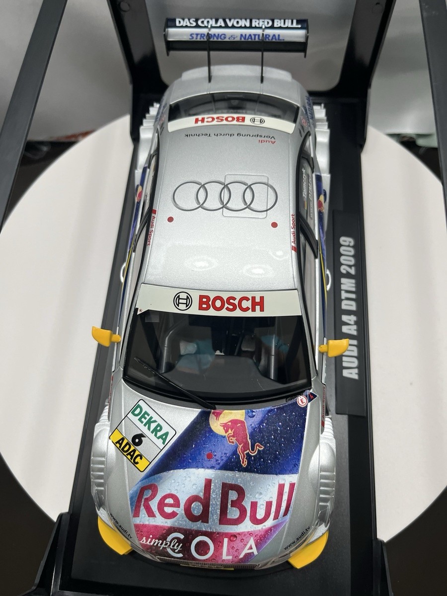 NOREV “2009 Audi A4 DTM Red Bull # 6” 1:18 COLLECTIBLE AND SOKD