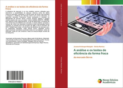 Jovana Kr¿ikapa-Ra¿ajski (u. a.) | A análise e os testes de eficiência da...