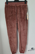 Cosy Fleece Fluffy Joggers Size Small NEW BNWT Jogging Bottoms Lounge