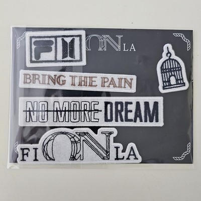BTS × FILA Patch Wapen  Postcard Set Now On Limited No More Dream