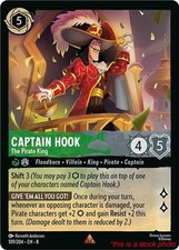 Captain Hook - The Pirate King Lorcana TCG 8 - 109/204 Normal