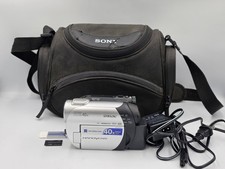 Sony Handycam DCR-DVD108 DVD Video Camera Camcorder Mini DVD Tested Working