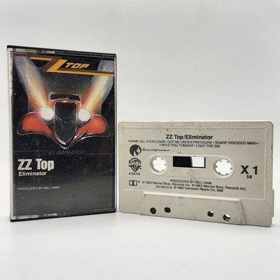 ZZ Top Eliminator Cassette 1983 Warner Bros Records WB 9 23774-4 a