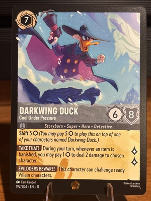 #ad Darkwing Duck Cool Under Pressure 192 204 Winterspell Regular $5.00