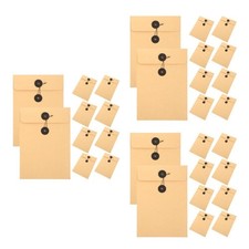 30 pcs String Envelope A5 File Folders - Project Pockets Document Organizer