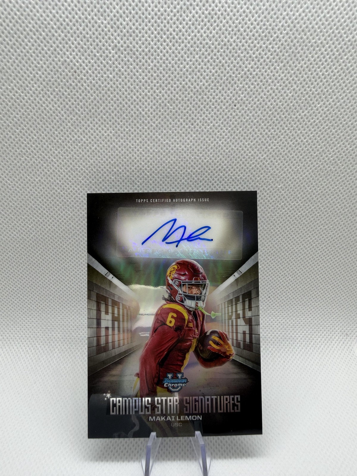 2025 Bowman University Chrome #CSS-ML Makai Lemon Campus Star Signatures