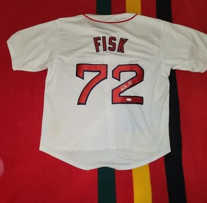 Carlton Fisk Signed Jersey | eBay