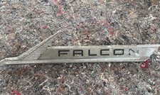Vtg Chrome Ford Falcon 1960s Trim Emblem C5db-16099
