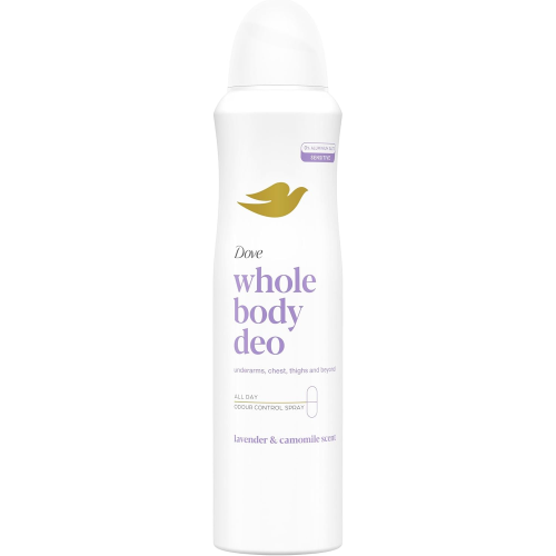 Dove Deo Spray Whole Body Lavander& Camomille Scent 150ml