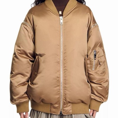 NWT Sandro Gaga Puffer Bomber Jacket