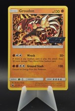Groudon Legendary Stamp (Cosmos Holo 81/168 Gamestop Promo) - Pokemon TCG LP