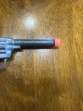 HUBLEY Tex Toy Cap Gun Pistol 6  USA Vintage
