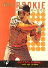 2024 Topps Heritage High Number - Rookie Performers Jackson Merrill #RP-7 (RC)