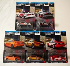HOT WHEELS 2026 AUDI SERIES FULL SET OF 5 - QUATTRO, R8 LMS, RS 5 COUPE, E-TRON