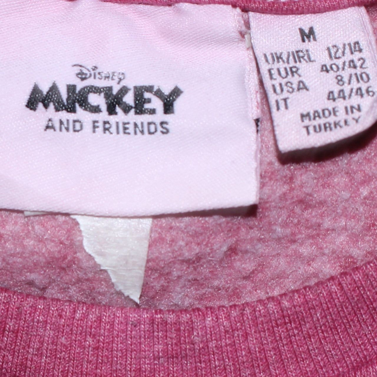 Disney Red Sweatshirt Womens M image 6