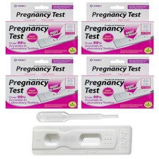 4 HCG Pregnancy Tests Strips Over 99 Accurate Testing Kit Fast Results At Home