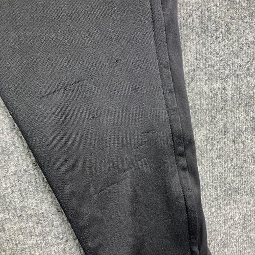Adidas Track Pants Boys Size 13-14Y Black 3-Stripes Athletic Joggers Primegreen - Picture 10 of 11