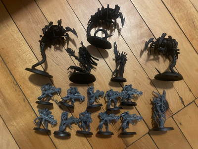 warhammer 40k  necron models