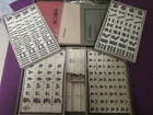 Nintendo Yakuman Vintage Mahjong Tiles & Guidebook Set Diamond With Case