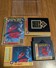 Shinobi (Nintendo NES) TENGEN Complete in Box CIB