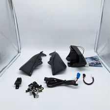 CoolFlow Fan for Road Glide, Oil Cooler Fan with Heat Shield for Harley